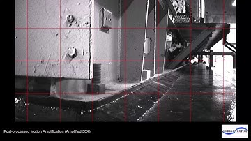Motion Amplification of a Diesel Generator and Base