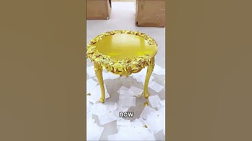 How gold can make physical objects shine with fashionable brilliance! #facts#funny