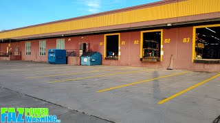 How To Paint Stripe Parking Lots with Airless Sprayer | Faz Power Washing, LLC