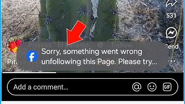 Facebook Sorry something went wrong unfollowing this Page Please try Problem Solve