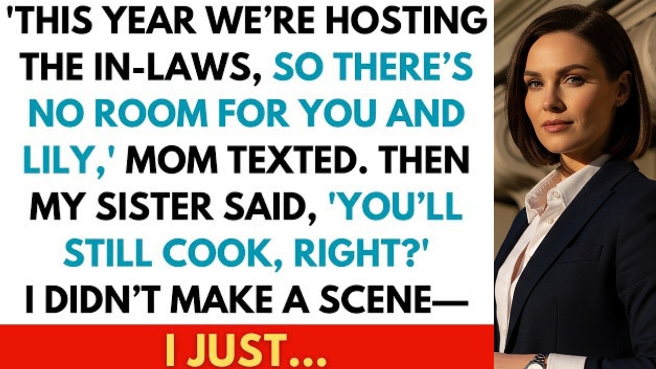 At Dad’s Party, Mom Said “You’re Not Family”—Then I Said One Thing That Stunned Everyone