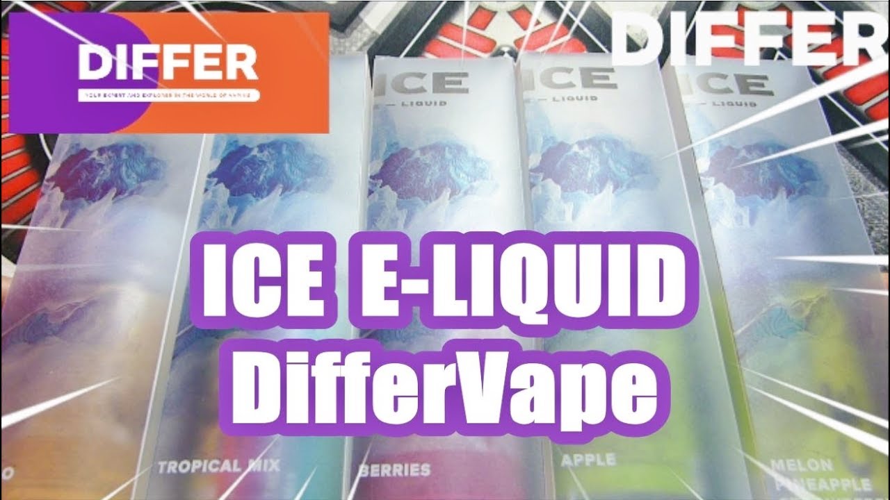 ice e liquid Differvape ( e liquide fruité frais )