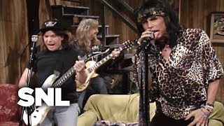 Video voorbeeld van "Wayne's World: Aerosmith - SNL"