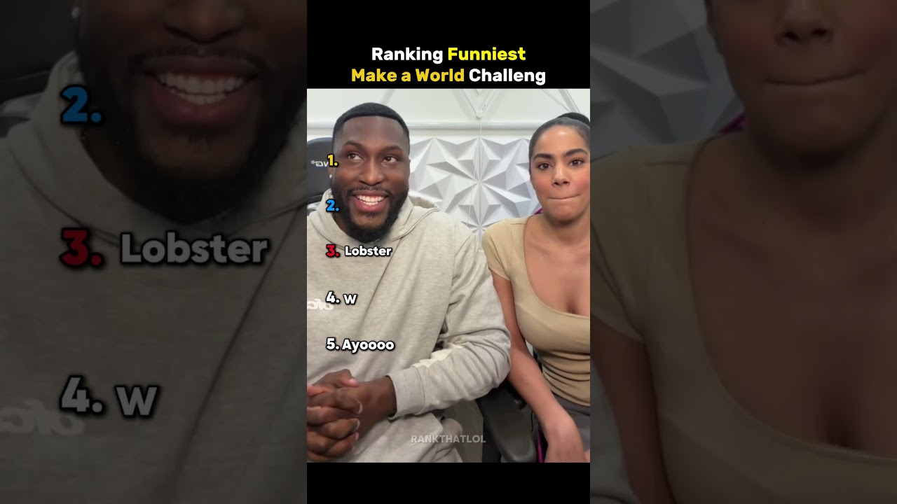 Ranking Funniest Make a Word Challenge