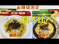 【糖尿病　食事】普通のパスタ麺と糖質50％offパスタ麺の血糖値測定。