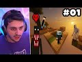 Gabe sobrevivendo ao minecraft one block skyblock com terror  ep 01