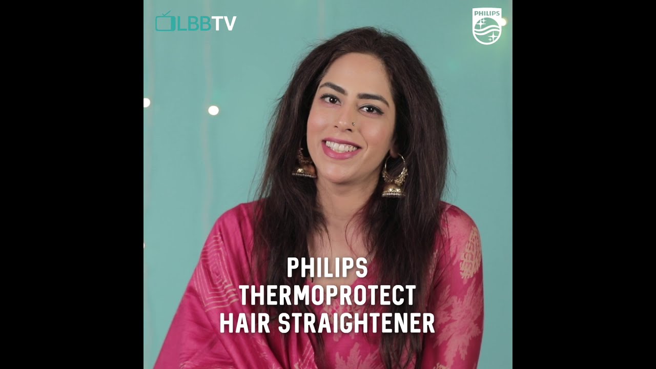 Qoo10  Philips BHS376 ThermoProtect Hair Straightener  Hair  Body  Nail