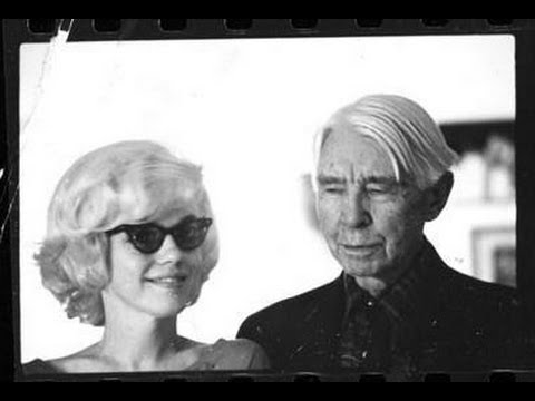 Marilyn Monroe & Carl Sandburg - Rare Unpublished Candid Photos. EXTREMELY RARE