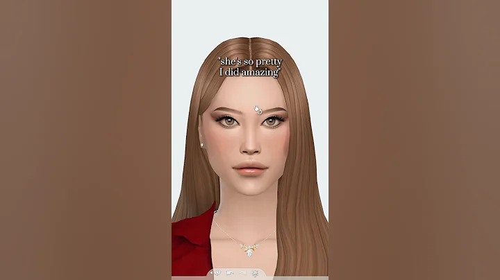 when you think you ATE in CAS!😳 #sims4 #thesims4 #thesims #shorts