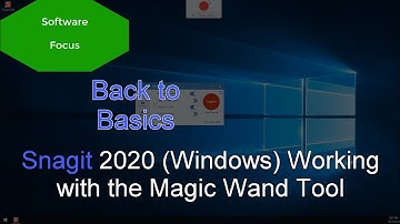 Software Focus - Back to Basics: Snagit 2020 (PC) Working with the Magic Wand Tool