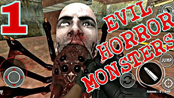 Evil Horror Monsters Walkthrough Level (1 - 4) | Evil Horror Monsters Gameplay Part-1 Level (1 - 4)