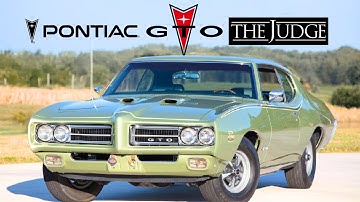 King of Muscle Cars The Pontiac GTO Judge Story