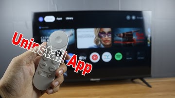 How to Uninstall App in Google TV Chromecast
