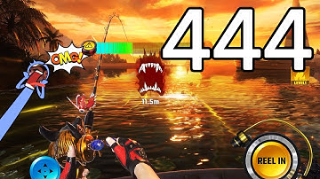 🐠 Fishing Master / Gameplay Walkthrough / Part 444 / T4 / Nile River / Inkwell Splendor