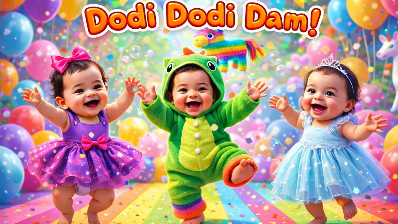 Dudi Dudi Dam Dam Dance | Dodi Dodi Dum Dum | Baby Ne Pehna Topi | Cute & Funny Kids Songs