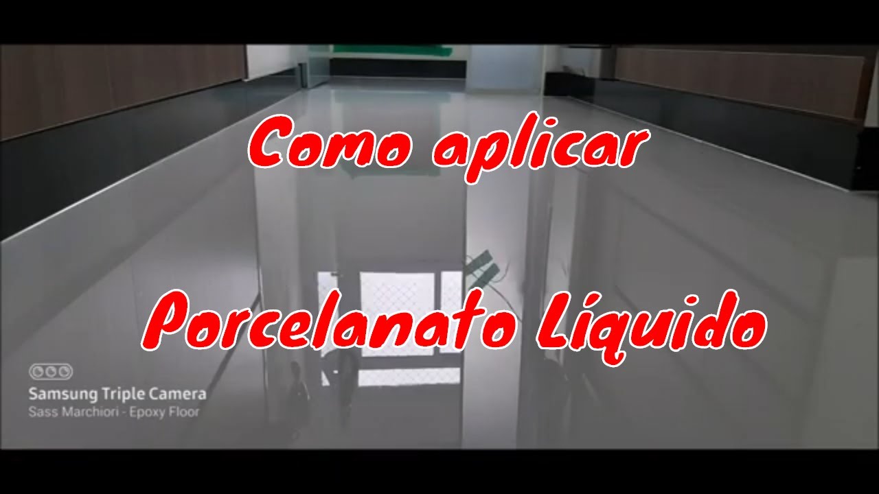 Como fazer Porcelanato Líquido (dicas para uma aplicação PERFEITA ...