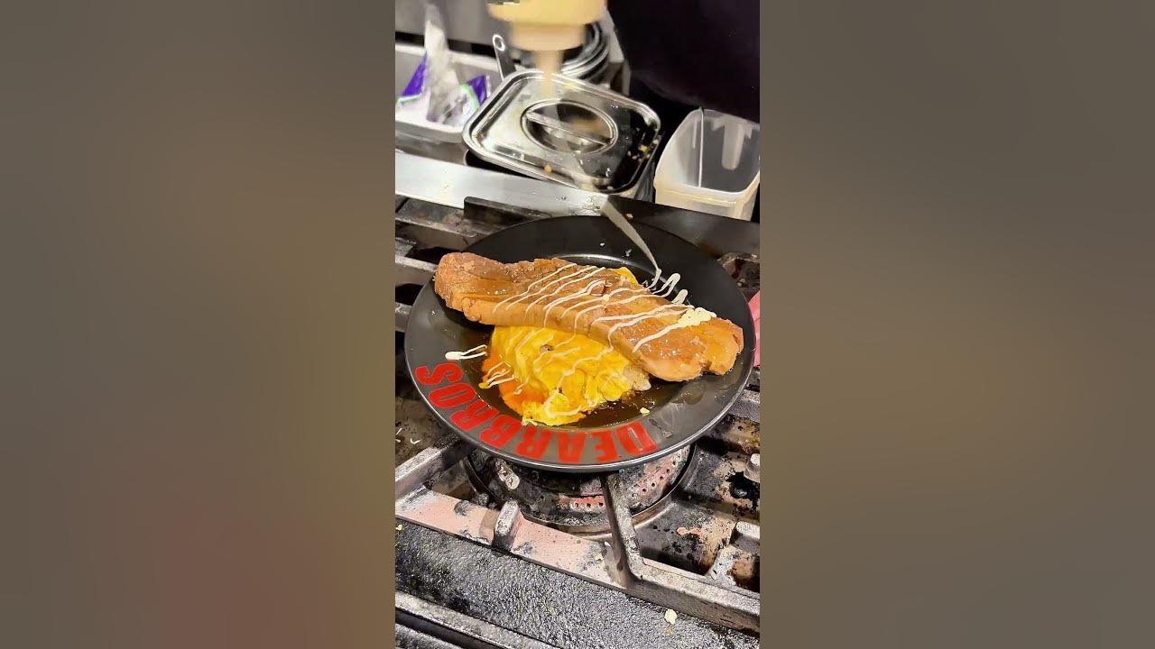 とろとろ角煮がやみつきになるオムライス #大阪グルメ