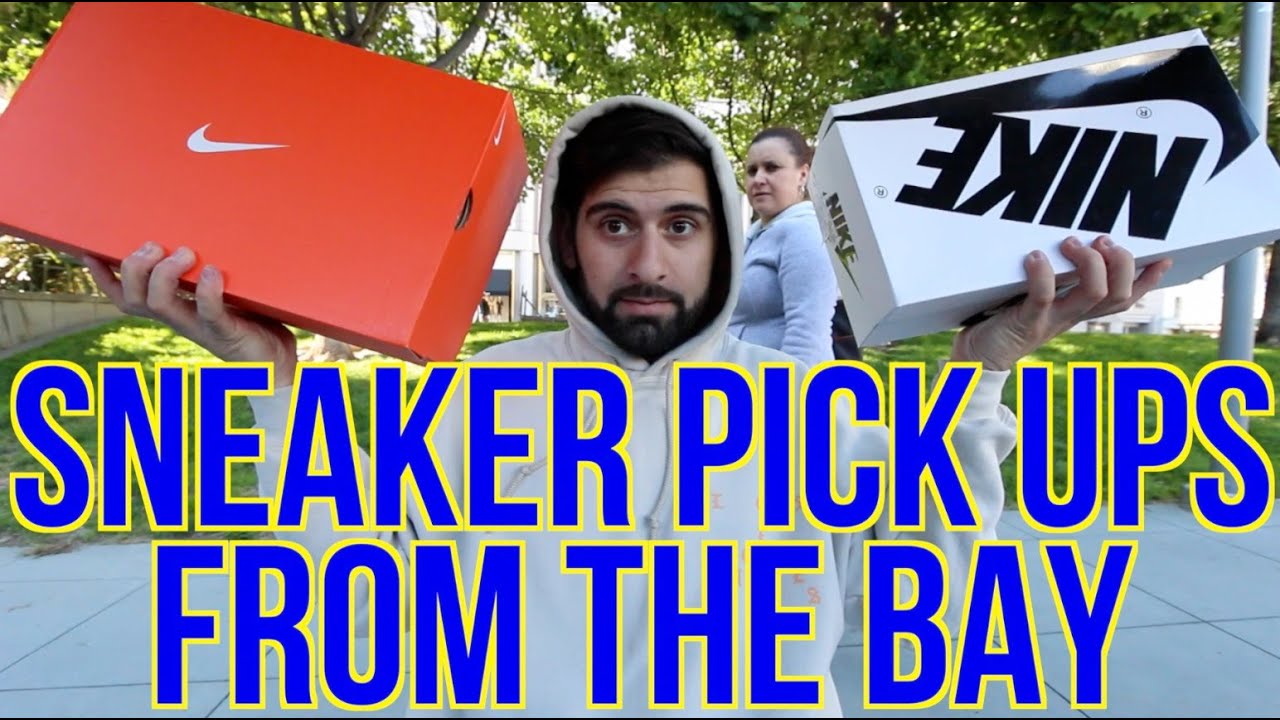 EXCLUSIVE NIKE BAY AREA SNEAKER PICK UP!!