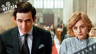 Charles and Diana's Loveless Ceremony | The Crown (Josh O'Connor, Emma Corrin)