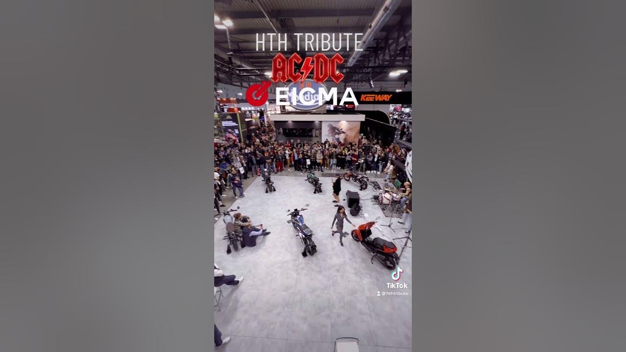 Highway to hell tribute AC⚡️DC live EICMA, Mondial #acdc #rock #acdctributeband #livemusic
