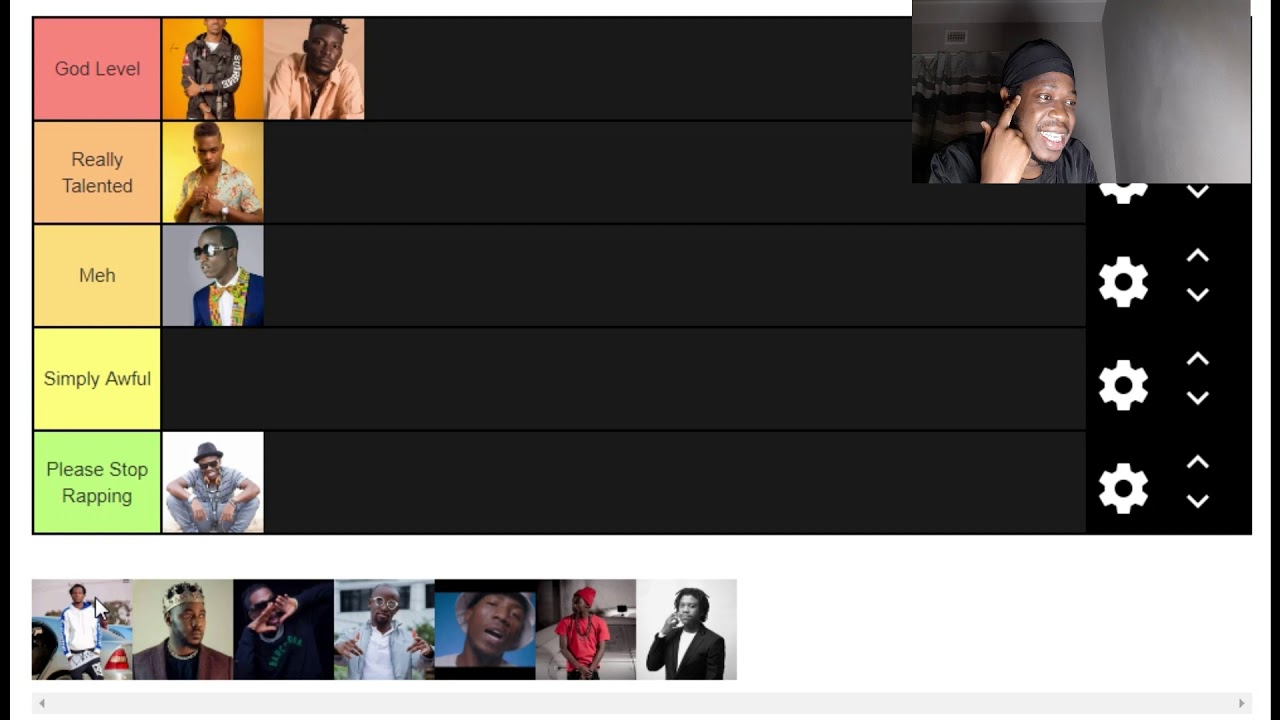 I made a Zambian Rapper Tier List *TRIGGERED*
