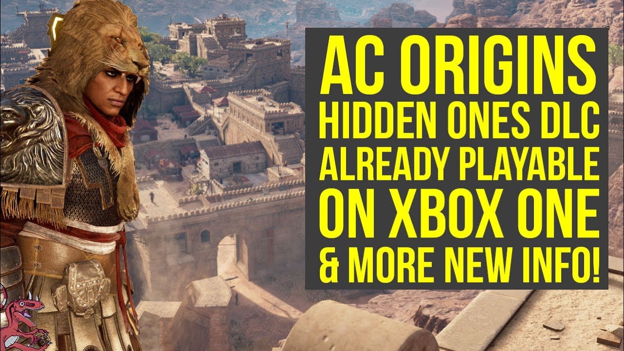 Assassin S Creed Origins The Hidden Ones Playable On Xbox One For Some People Ac Origins Dlc Youtube