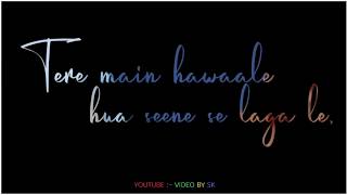 Manwa Laage song status || Happy New Year movie song | Arijit Singh Black Screen Status_ Video By SK