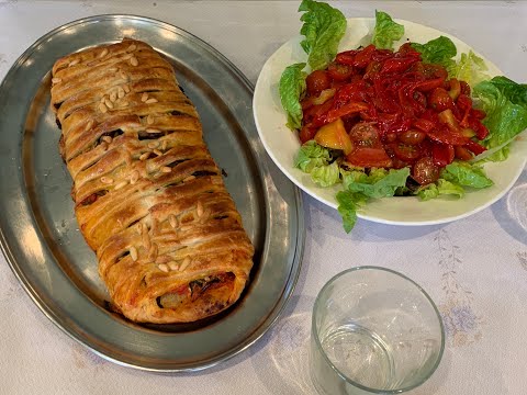 Vídeo: Pastís De Pasta De Full Amb Carn Picada