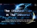 The greatest man in the universe