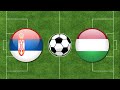 Serbia vs Hungary - Euro 2024 Qualifiers - Football Simulation PES 21