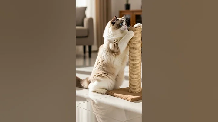 Watch the video about Does Your Cat Scratch Like This? 🐾🤔🤯 #shorts #cat