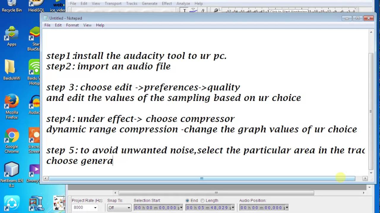 Audio compression -Multimedia
