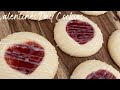Heart Shortbread Cookies | Valentines Day Cookies | Galletas de Corazon