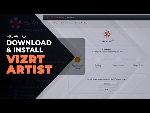 How To Download and Install Vizrt Artist