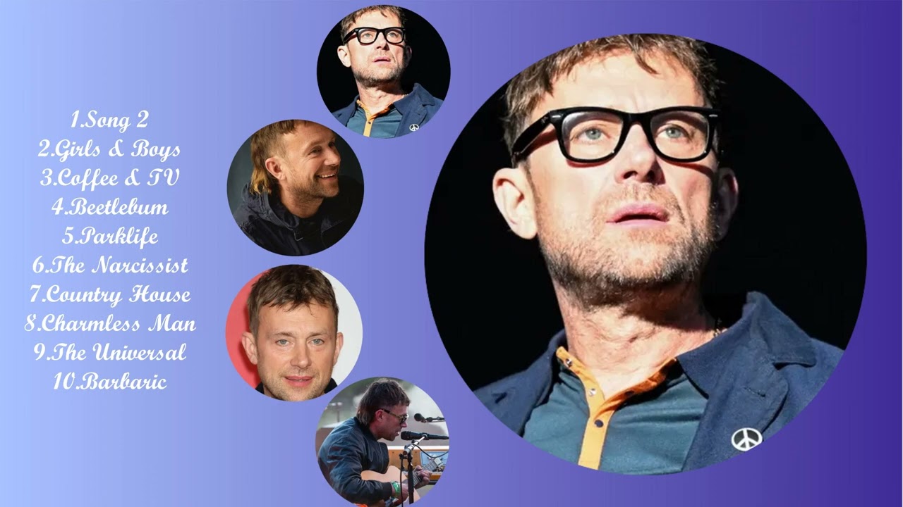 Blur Playlist Of All Songs ~ Blur Greatest Hits Full Album