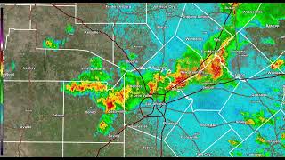 San Antonio Zoomed In Radar Loop
