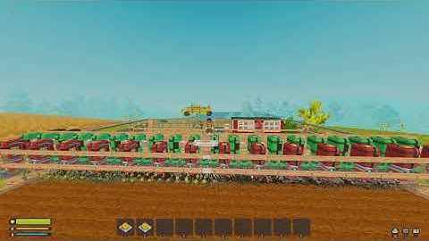 Scrap Mechanic : 2000 Plot Farm : Propagating Seeds