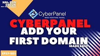 how to connect and create a domain in cyberpanel | using cloudflare too