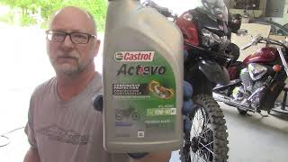 2022 KLR 650 2300mi. oil change!
