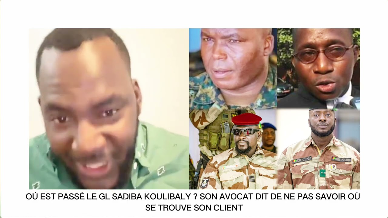 OÚ EST PASSÉ LE GL SADIBA KOULIBALY ? SON AVOCAT DIT DE NE PAS SAVOIR OÙ SE TROUVE SON CLIENT