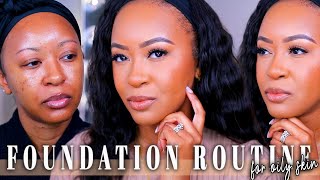 SUMMER FOUNDATION ROUTINE FOR OILY SKIN | HOW TO LAYER PRIMERS + TRANSFERPROOF PRODUCTS | Fayy Lenee screenshot 3