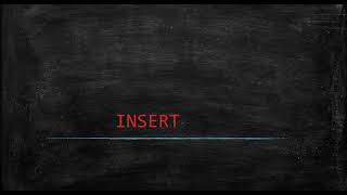 31 INSERT Data