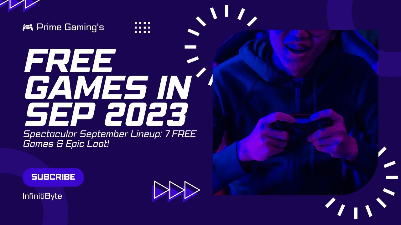 Free Games on  Prime Gaming in September 2023