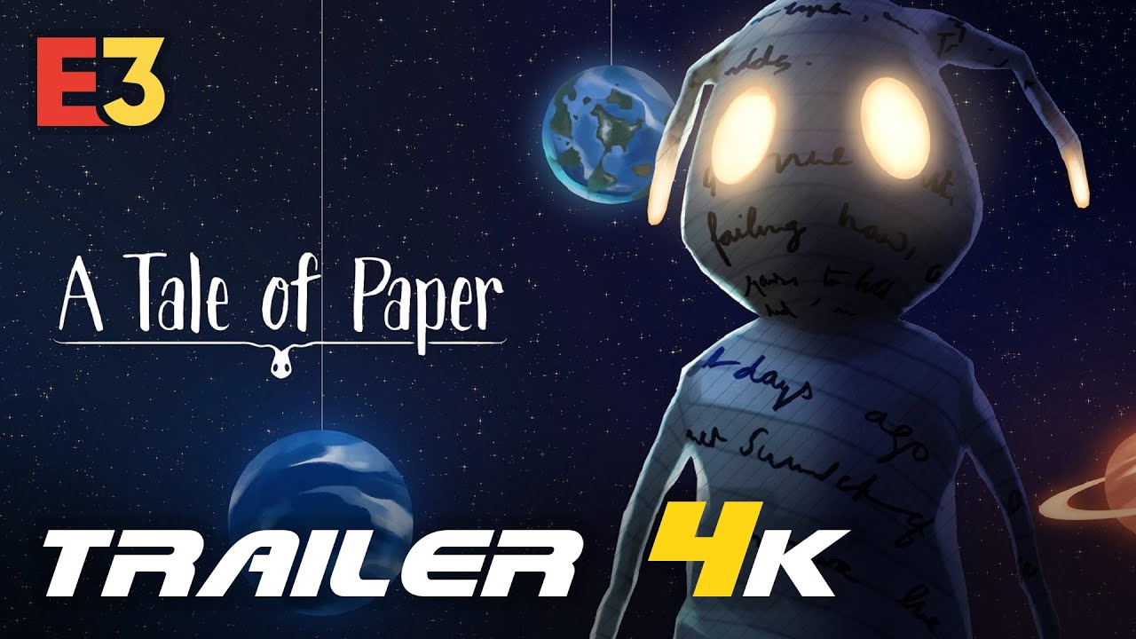 A Tale of Paper | Геймплейный трейлер | 