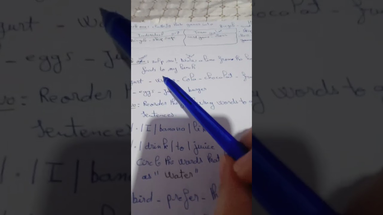 مراجعة  الفصل الثاني السنوات الرابعة ابتدائي اللغة الانجليزية