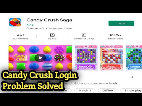 How To Fix Candy Crush Login Problem Solved