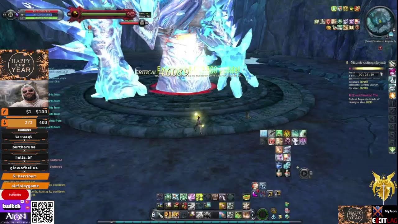 Aion Live NA 8.4 - Happy New Year PlayGo Farm