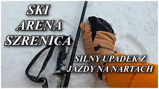 OSTATNIA jazda na nartach w tym sezonie?!?! SILNY UPADEK z jazdy na nartach na SZRENICE (21.01.2024)