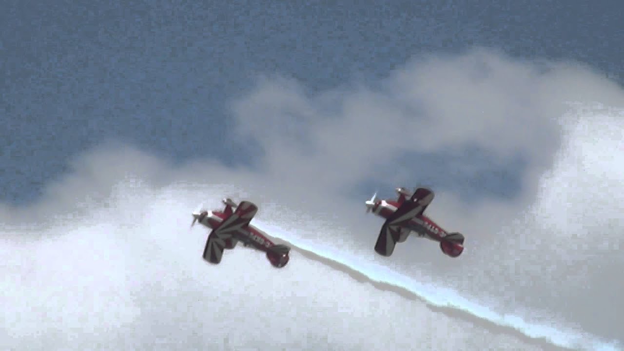 Andrew & Eric Boyd - Pitts Aerobatics - Geneseo Air Show 2014