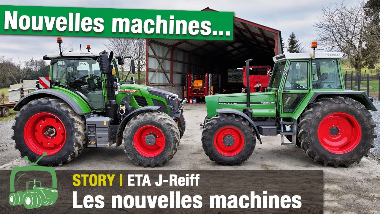 Entreprise de travaux agricoles Reiff - Nouveautés et actualités 2024-25 | Pt 2 | Fendt 600 Vario